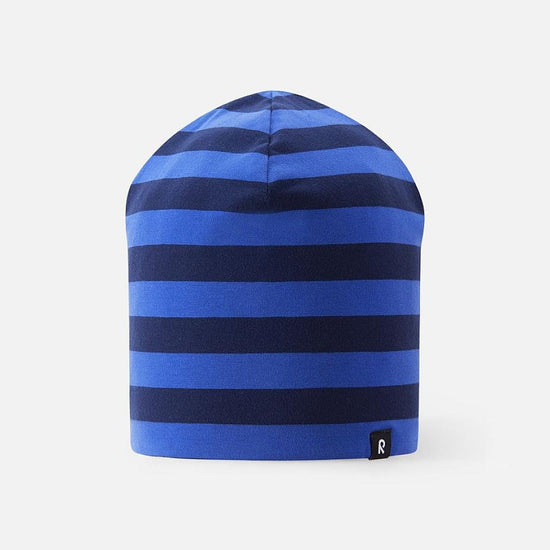 Reima Tanssi Reversible Beanie for Kids – Navy – Front View (Packshot)