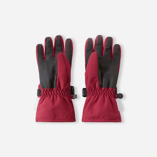 Reima Tartu ReimaTec Children's Gloves - Maroon - View 2