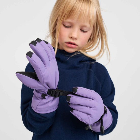 Reima Tartu ReimaTec Children's Gloves - Misty Violet - View 5