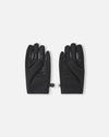 Reima Tuuleen Fleece Gloves for Kids, Black—View of the Palm