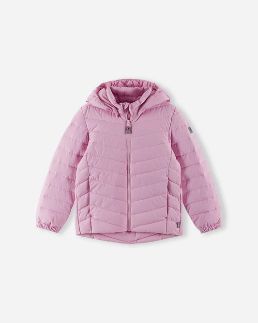Reima Uumaja Lightweight Insulated Jacket for Kids, Light Heather – Front View 1