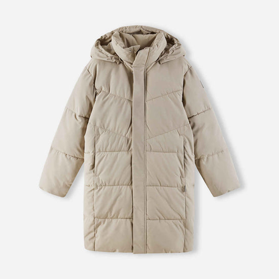 Reima Vaanila Winterjacke Kinder Earthy Beige Vorderansicht
