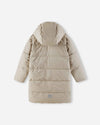 Reima Vaanila Winterjacke Kinder Earthy Beige Rückansicht