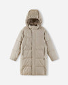 Reima Vaanila Winterjacke Kinder Earthy Beige Detailansicht 1