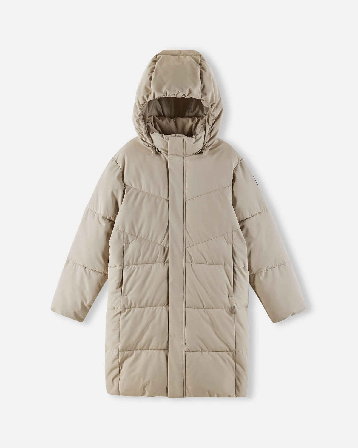 Reima Vaanila Winterjacke Kinder Earthy Beige Detailansicht 1