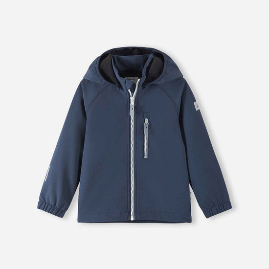 Chaqueta softshell Reima Vantti para niños – Azul marino
