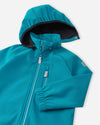 Chaqueta softshell Reima Vantti para niños – Azul acuático