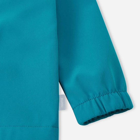 Chaqueta softshell Reima Vantti para niños – Azul acuático