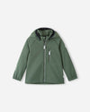 Chaqueta softshell Reima Vantti para niños – Verde tomillo