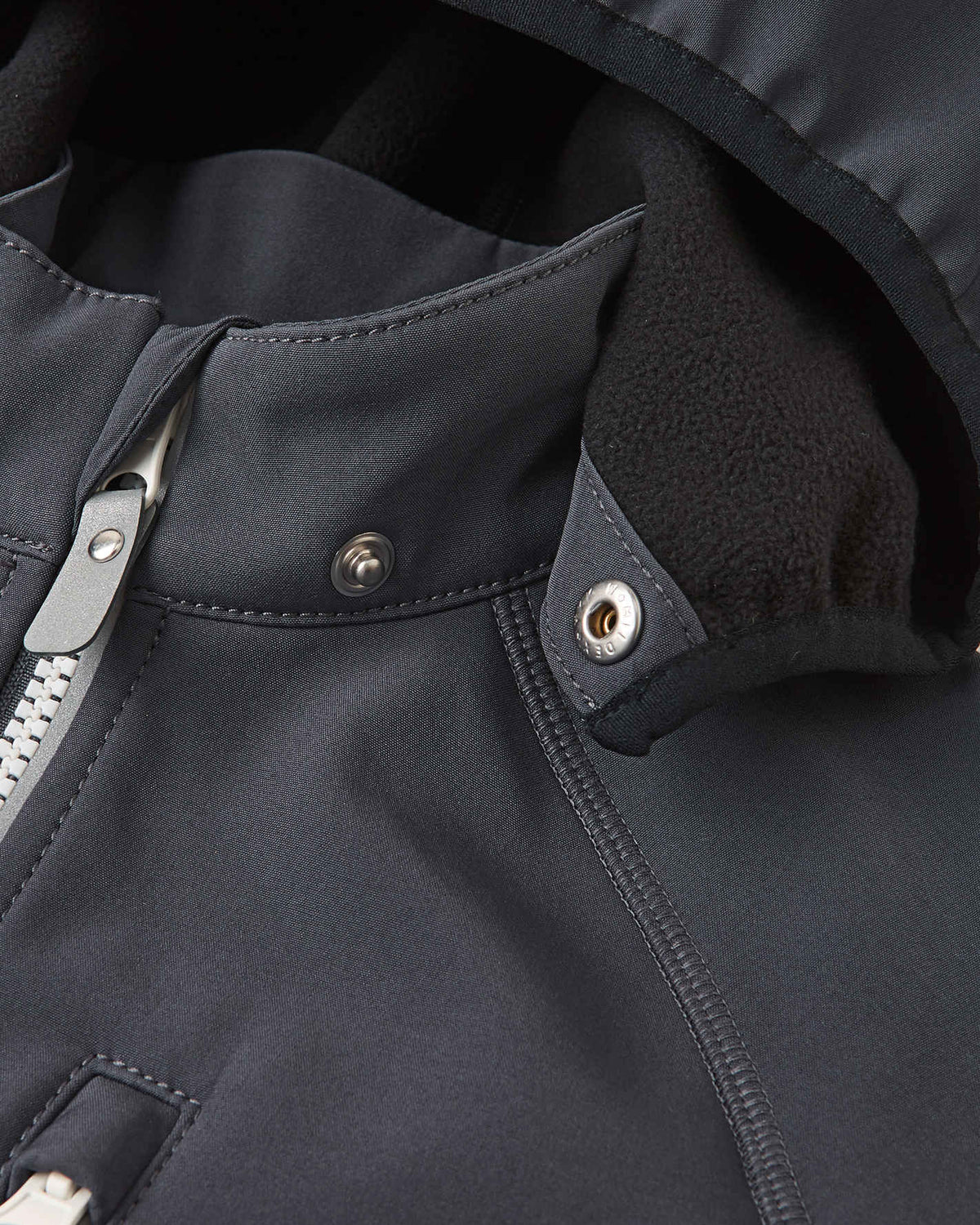 Chaqueta softshell Reima Vantti para niños – Negro suave