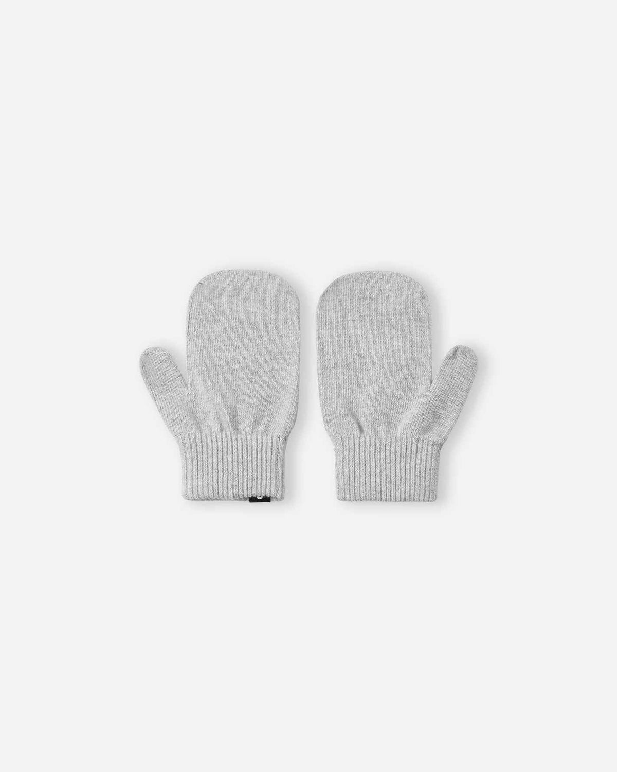 Reima Vantus Knit Mittens for Kids, Melange Gray – Back of the Product Shot