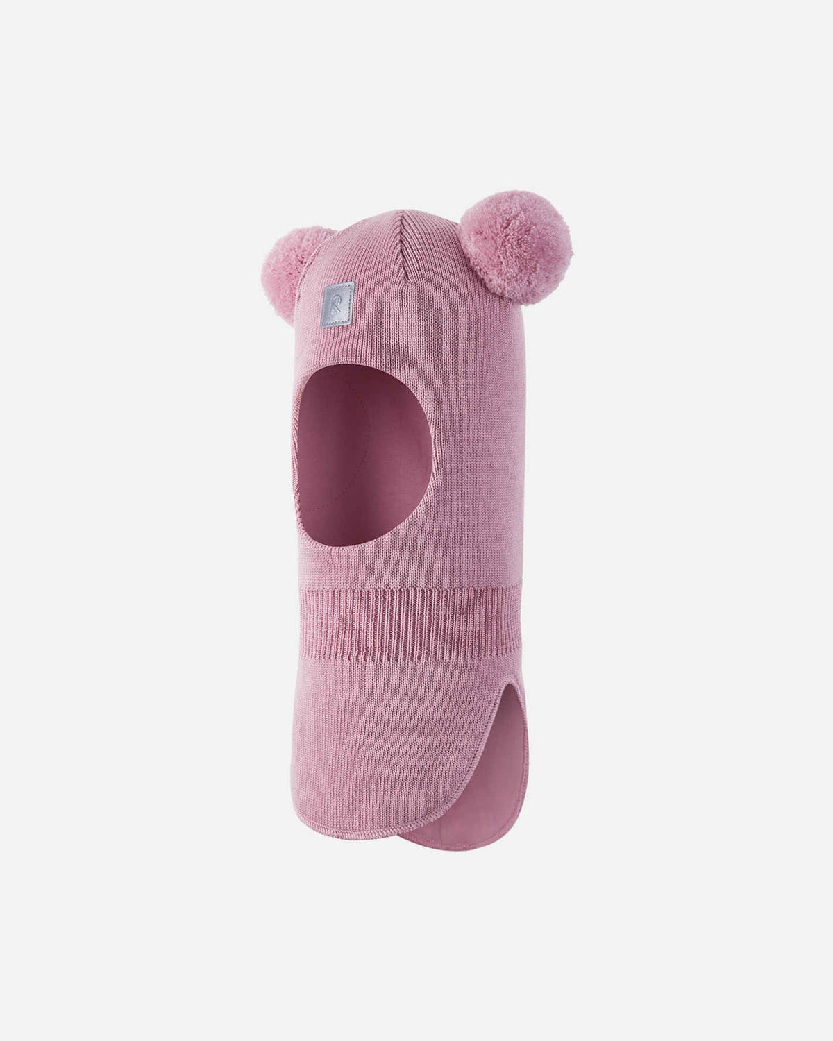Reima Vekkuli Beanie for Kids, Gray/Pink – Back View of Product Shot
