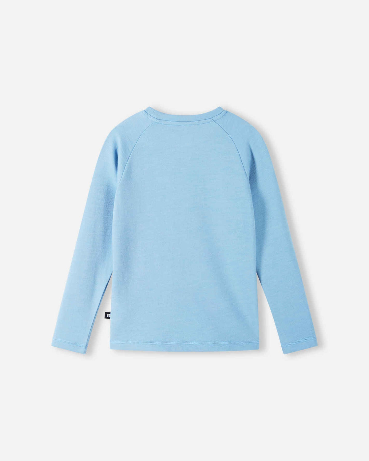 Maglietta a maniche lunghe in merino e lyocell Reima Viisas per bambini – Cloudy Blue – Immagine 2