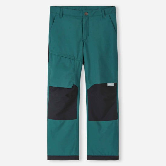 Reima Sampu Outdoorhose in Dark Teal – Vorderansicht
