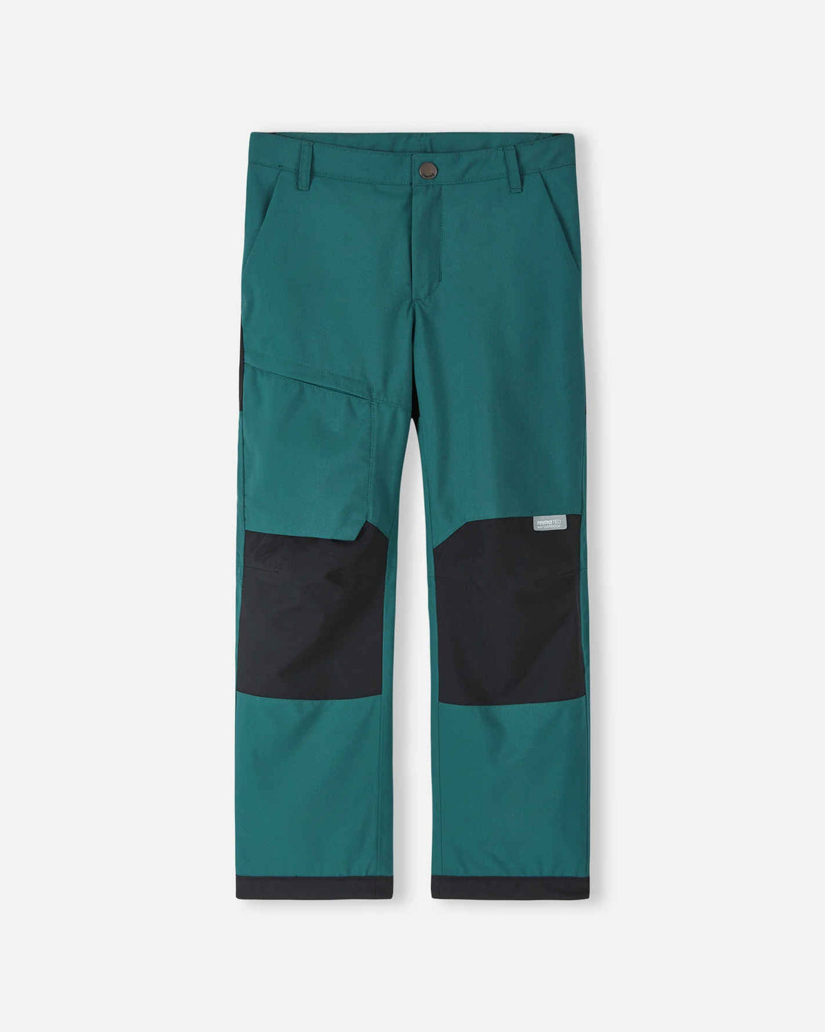Reima Sampu Outdoorhose in Dark Teal – Vorderansicht