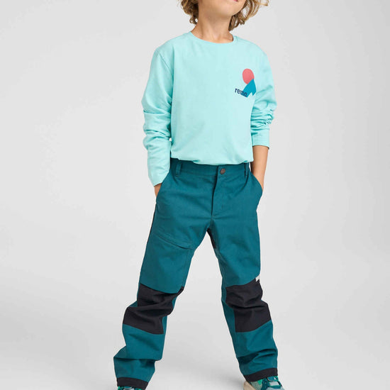 Reima Sampu Outdoorhose in Dark Teal – weitere Ansicht