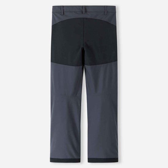 Reima Sampu Outdoorhose in Soft Black – Rückansicht