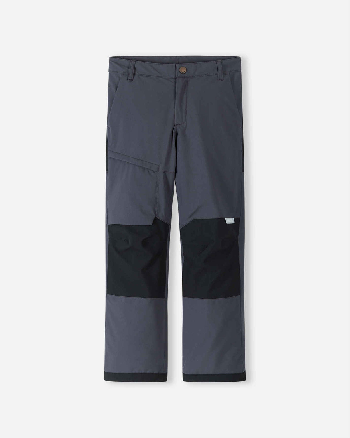 Reima Sampu Outdoorhose in Soft Black – Vorderansicht