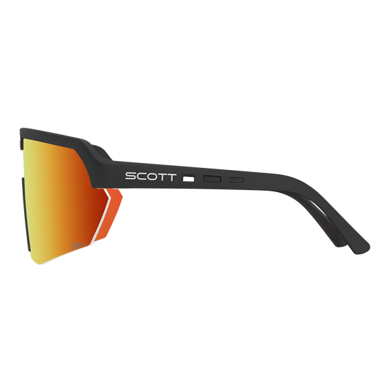 SCOTT Sport Shield – Black - AMP Red Chrome S3