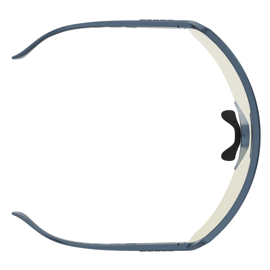 SCOTT Sport Shield – Metallic Blue - AMP White Chrome S2