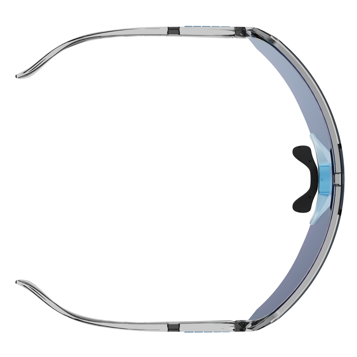 SCOTT Sport Shield – Black - Neon Blue - AMP Beryl Blue Chrome S3