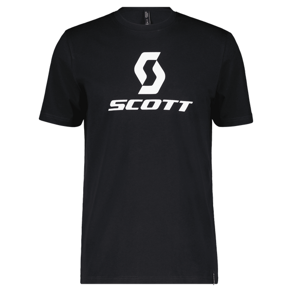 SCOTT Icon T-Shirt Herren in Black – Vorderansicht