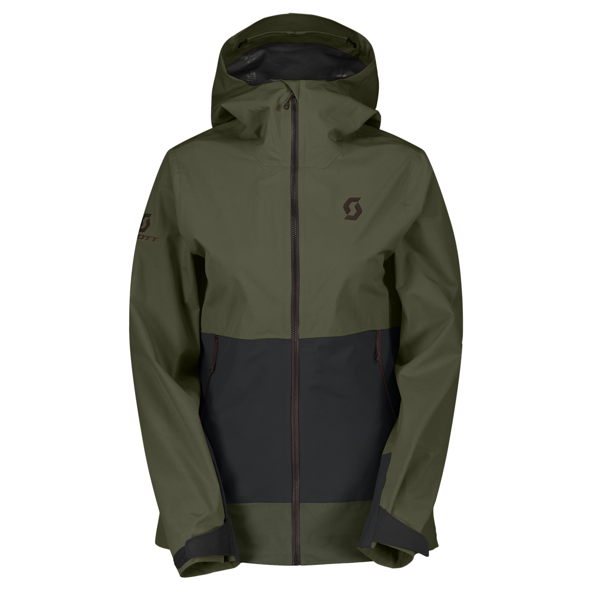 Veste Scott W DRYO PRO 2,5 L, couleur Douglas Green – vue de face