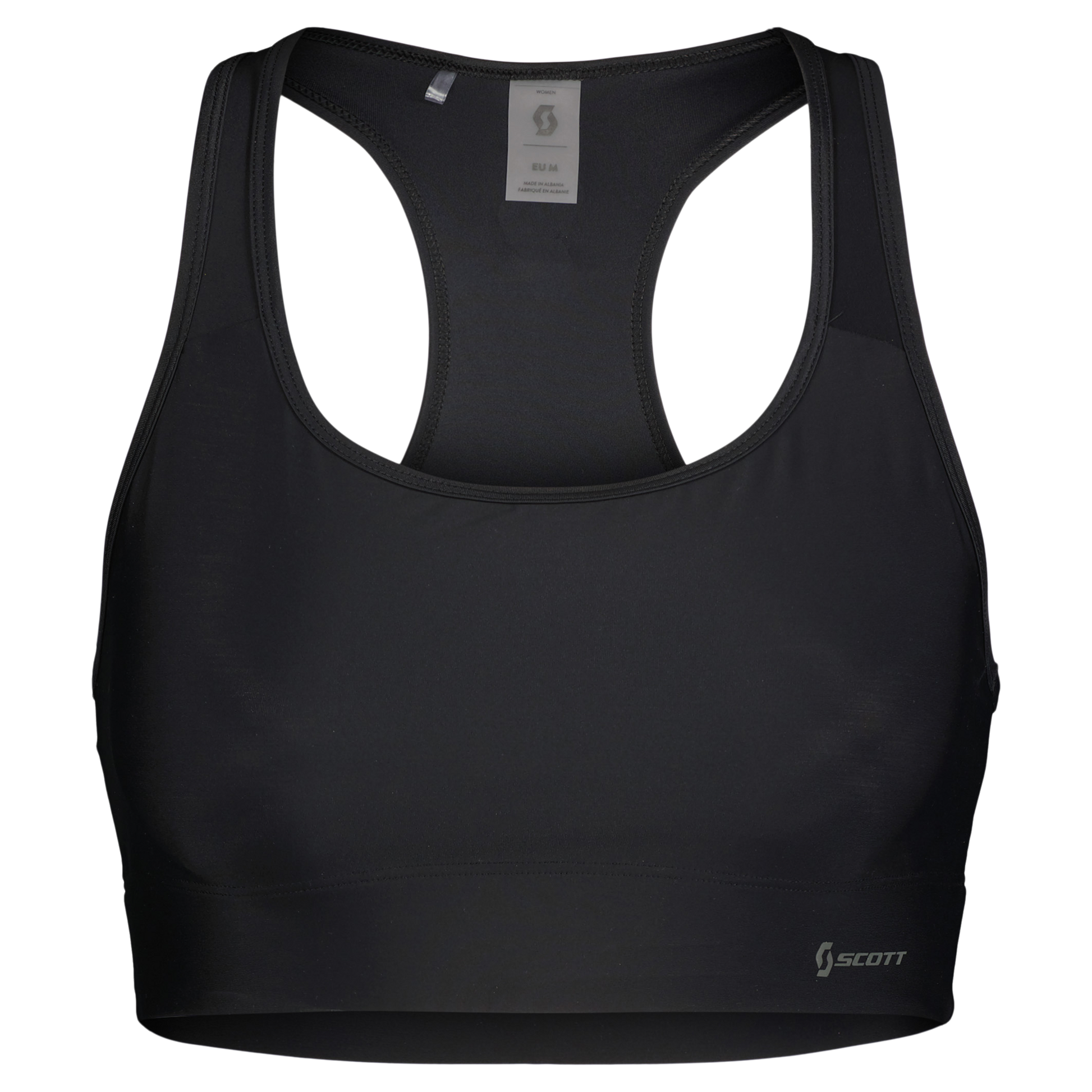 SCOTT Endurance LT sport-bh voor dames, zwart – Packshot