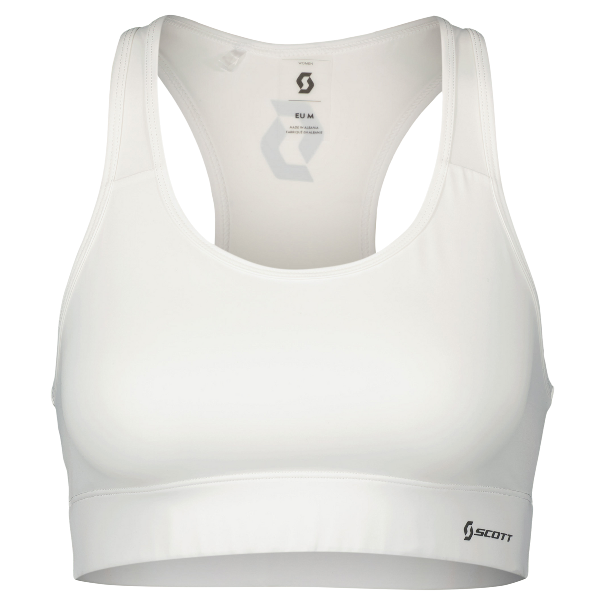 SCOTT Endurance LT sport-bh voor dames, wit – Packshot