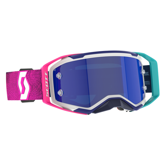 SCOTT 421478 – stealth blue/radiant pink / blue chrome works