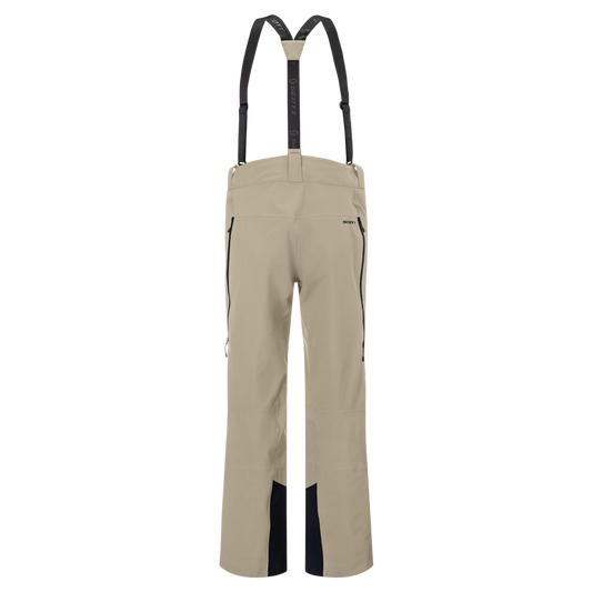 SCOTT Explorair 3L Wintersporthose Herren – Portobello Beige Rückansicht
