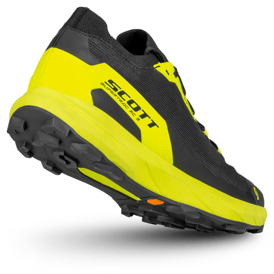 SCOTT Supertrac RC 3 nero/giallo segnaletico – Vista laterale
