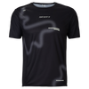 Maglietta a maniche corte SCOTT RC Run da uomo nera/grigio spray – Packshot