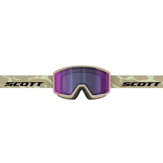 SCOTT Trace Pro Compact Light Sensitive Skibrille Mojave Beige - AMP LS Blue Chrome S2-4 Ansicht 2