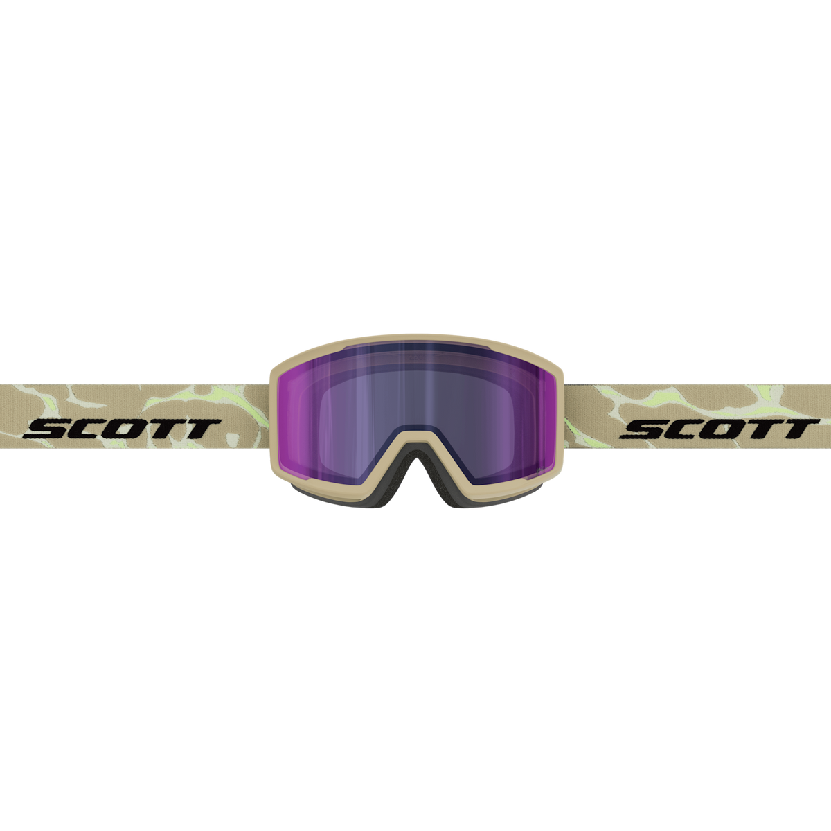 SCOTT Trace Pro Compact Light Sensitive Skibrille Mojave Beige - AMP LS Blue Chrome S2-4 Ansicht 2