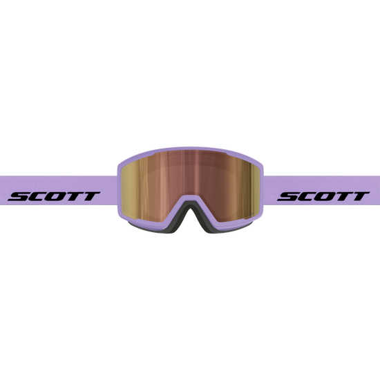 SCOTT Trace Pro Compact Light Sensitive Skibrille Sherbet Purple - Black - AMP LS Cinnamon Chrome S1-3 Ansicht 2