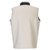 SCOTT Escape Heritage Pile Fleeceweste Herren Latte Beige/Black Rückansicht