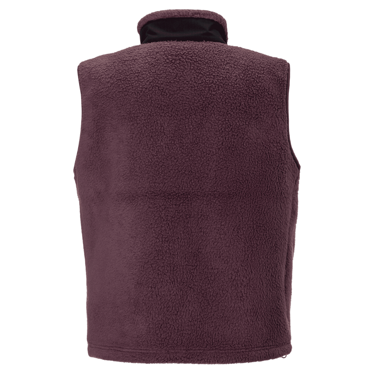 SCOTT Escape Heritage Pile Fleeceweste Damen Cocoa Red/Black Rückansicht