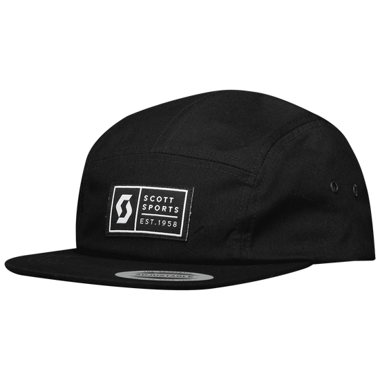 SCOTT 5-Panel Kappe - Black - F26