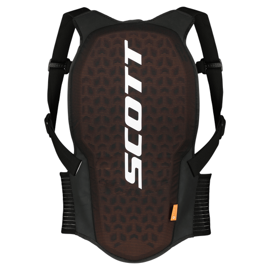 SCOTT Airflow Pro Rückenprotektor Black - White – Rückansicht