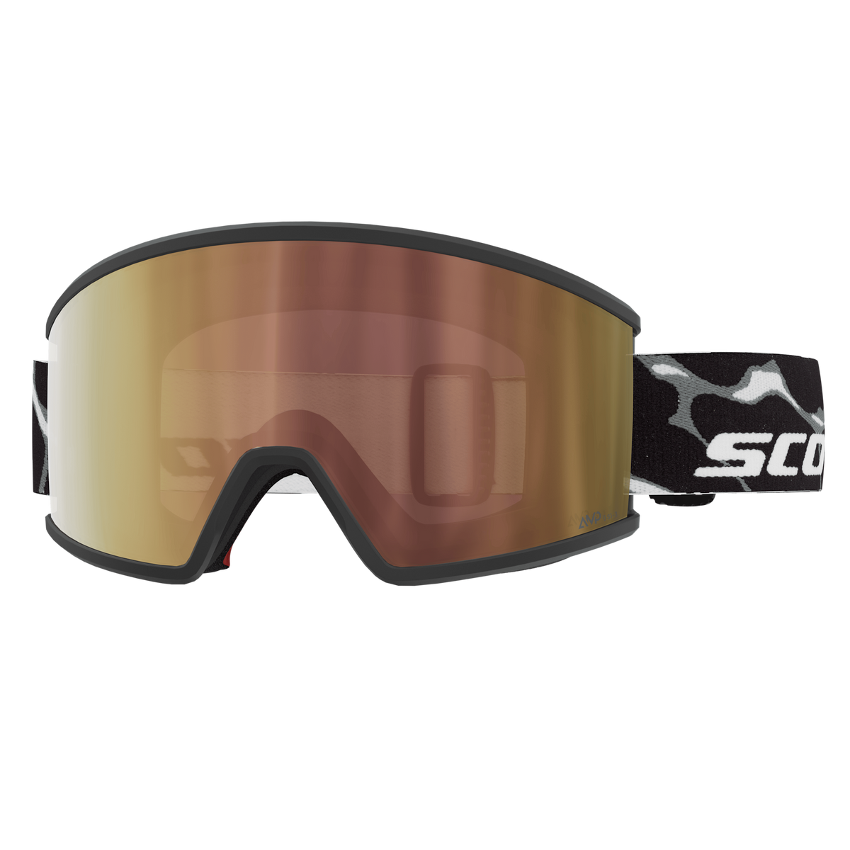 SCOTT Ambit Compact Light Sensitive Skibrille Granite Black - White