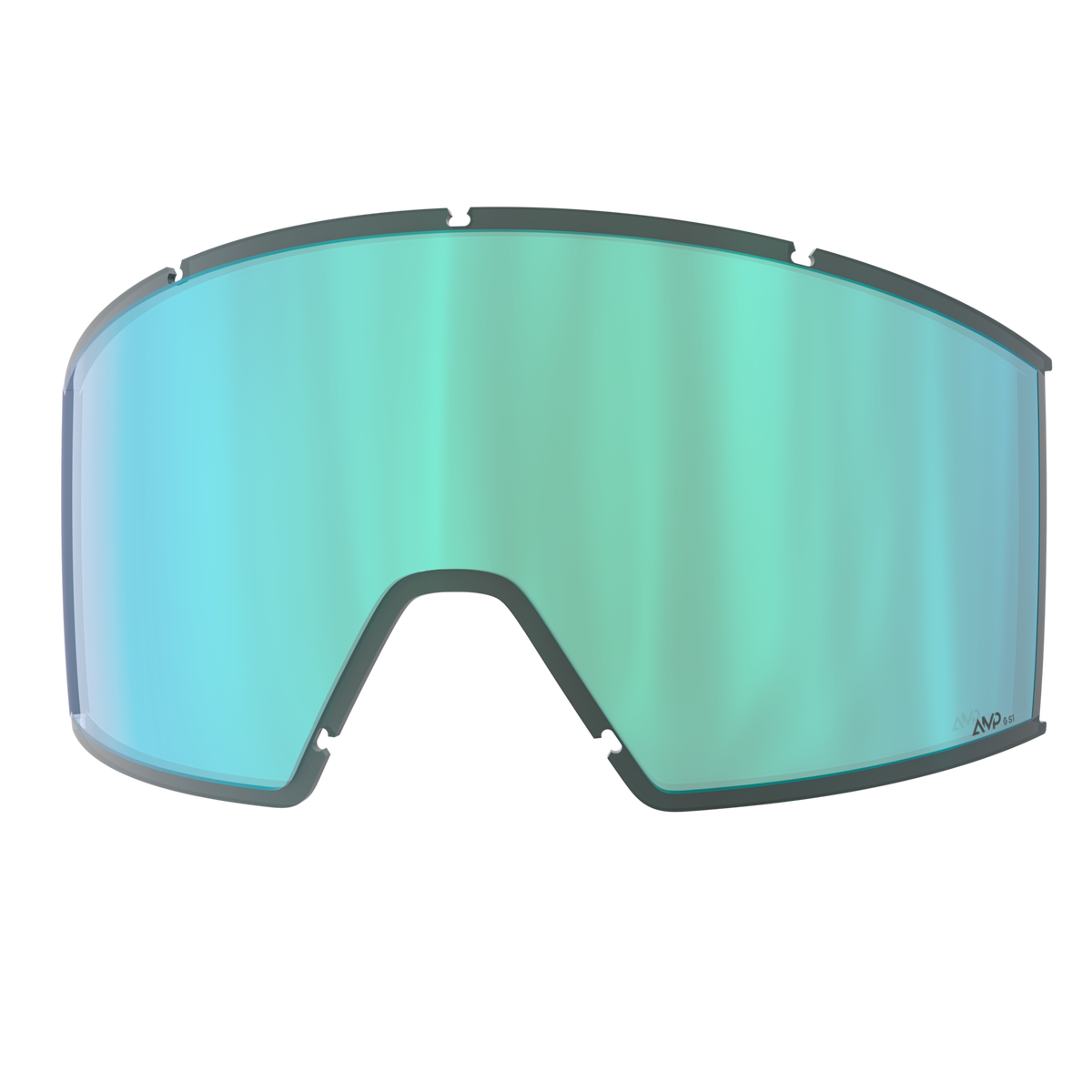 SCOTT Ambit replacement lens AMP aurora green chrome S1