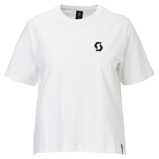 SCOTT Authentic Kurzarmshirt Damen - White