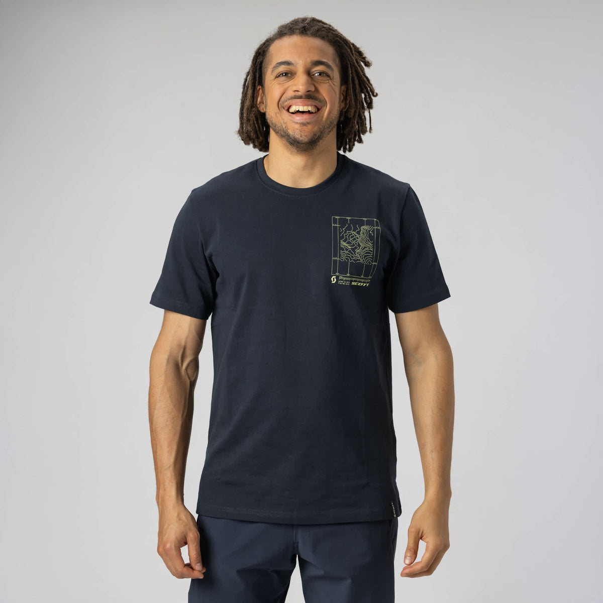 SCOTT Casual Kurzarmshirt Herren - T-Shirts bei PeakStyle