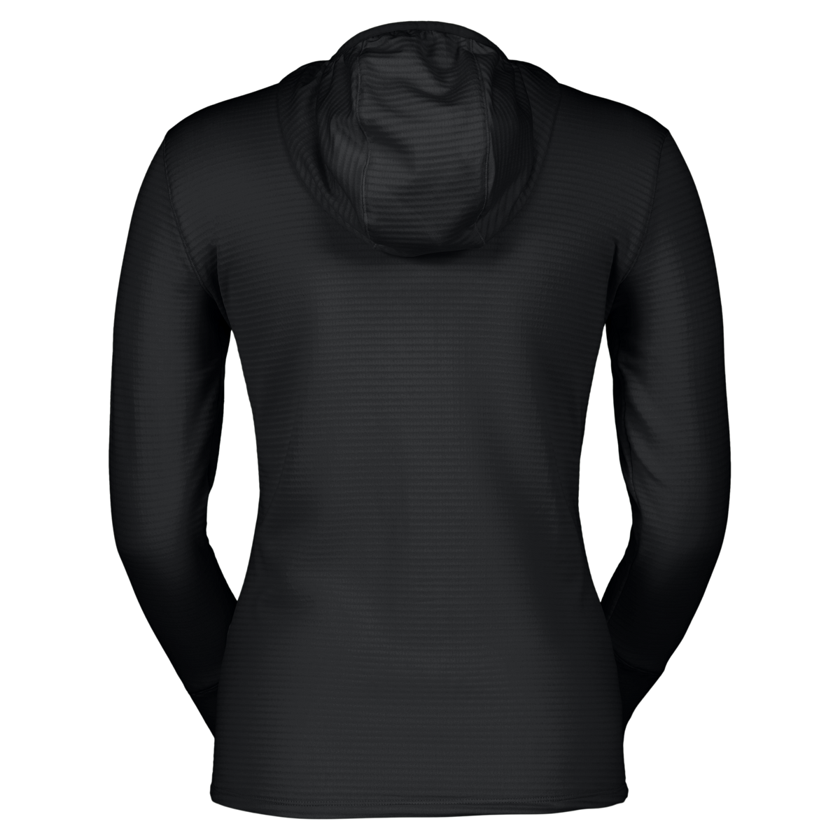 SCOTT Defined Light Hoody Damen – Black hinten