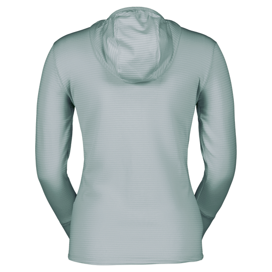 SCOTT Defined Light Hoody Damen – Mist Blue hinten