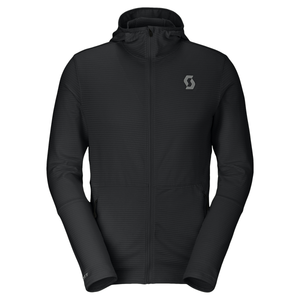 SCOTT Defined Light Hoody Herren – Black – Vorderansicht