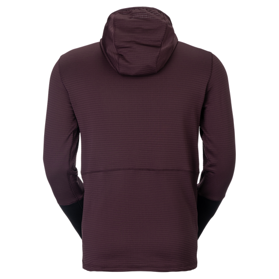 SCOTT Defined Light Hoody Herren – Cocoa Red - Black – Rückansicht
