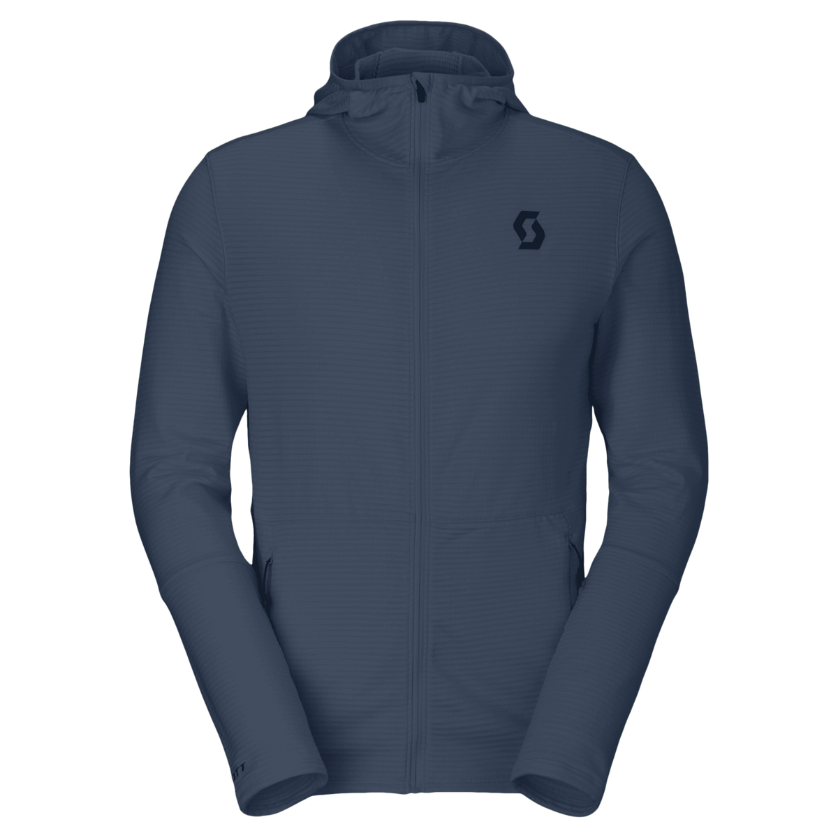 SCOTT Defined Light Hoody Herren – Dusk Blue – Vorderansicht