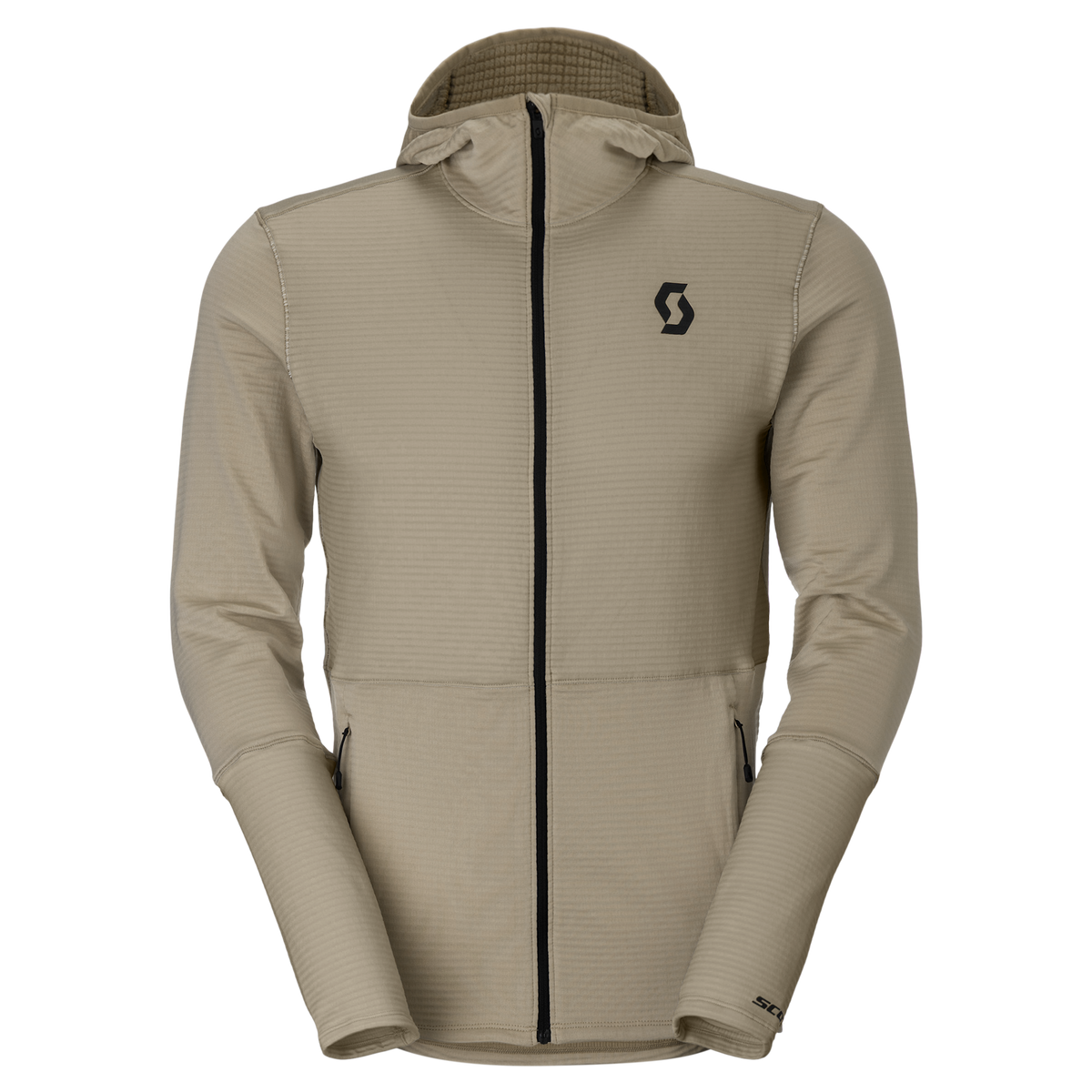 SCOTT Defined Light Hoody Herren – Portobello Beige – Vorderansicht